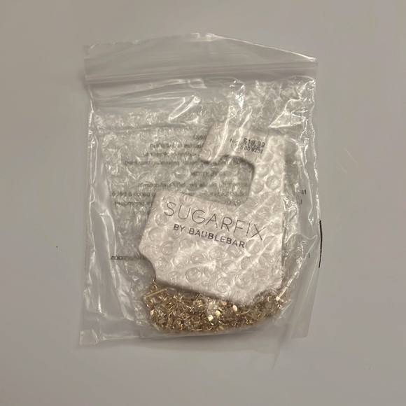 SUGARFIX by BaubleBar Layered Y-Chain Necklace - Gold - Picture 5 of 5